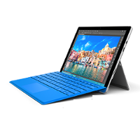 Réparation tablette Microsoft Surface Pro 4 par Arras Informatique et Mobile spécialisé en réparation de produits Microsoft dans le 62 - Pas de calais situé prés de Cambrai, Lens, Henin, Liévin, Douai.